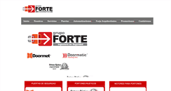 Desktop Screenshot of grupofortecr.com